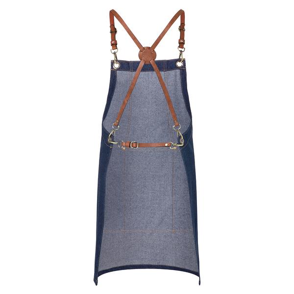 Karlowsky Denim X-Style - șorț cu bavete - denim albastru