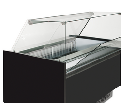 Glassbar – 1,622 x 0,67 m - svart