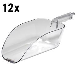 (12 stuks) CAMBRO | CAMWEAR® - Polycarbonaat schep - 1800g - Transparant