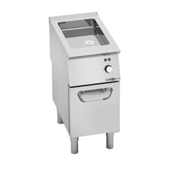 Brasiera elettrica professionale - Profondità 700mm - 400mm - 11,5L - 4,8kW - 1 vasca fissa