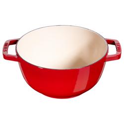 STAUB | SPECIALITIES - Fondue készlet - Ø 200mm - öntöttvas - cseresznye piros
