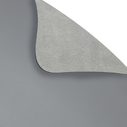 (12 stuks) Placemats James - in elegante lederlook - 33 x 46 cm - Grafiet