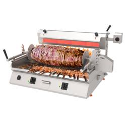 Elektrisch cag kebab machine - 9.8kW - max. 85kg - horizontaal - tafelmodel