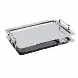 (6 stuks) Dienblad BUFFET-STAR - RVS - GN 1/1 - hoogte: 65mm - geschikt voor vaatwasser - met handvatten