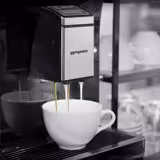 Teljesen automata kávéfőző - 1,3 kW - 10 hüvelykes érintőképernyő - csészemelegítővel együtt