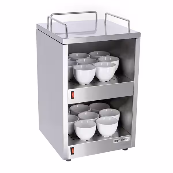 Fincan Isıtma Makinesi - 140W - 2 Katlı - 360x320x550mm