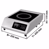 (4 pcs) Portable Induction Hob - 3.5kW - 1 zone