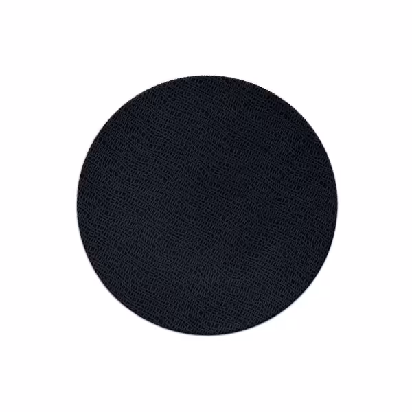 (6 pieces) SELTMANN WEIDEN | Porcelain Coupe Dinner Plates – Black - Ø 26 cm - Flat