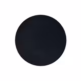 (6 pieces) SELTMANN WEIDEN | Porcelain Coupe Dinner Plates – Black - Ø 26 cm - Flat