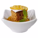 (24 pieces) Mini Melamine Buffet Dip Bowls – 100 ml - 80×80×40 mm - White - Rectangular