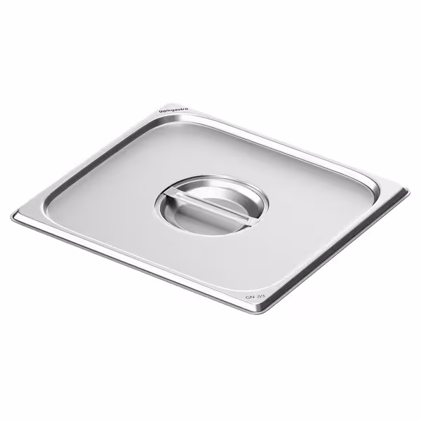 Edelstahl-Deckel GN 2/3