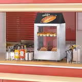 Hot Dog Steamer / Hot Dog Warmhaltevitrine - 1,2 kW - 2 Ebenen