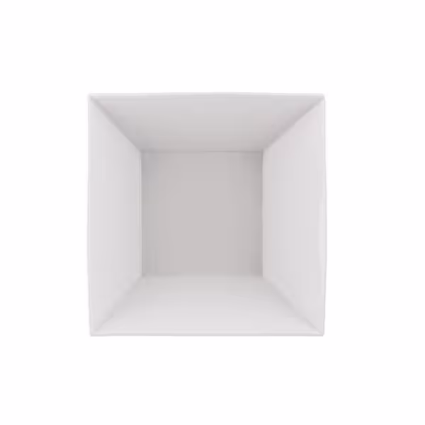 (12 pcs) Dessert Bowl - Porcelain - square - 215x215mm - White