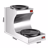 Lämpölevy – kahdelle kahvi- tai teekannulle, Ø 174 mm – 160 W