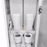 Sıcak içecek makinesi, 2 toz hazneli - 1,8 kW - Dijital - Beyaz