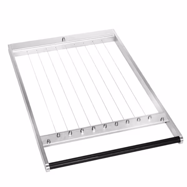 Frame voor dubbele praline snijder - draadafstand: 37,5 mm