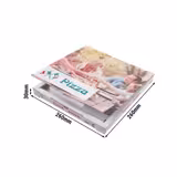 (100 bucăți) Cutie pentru pizza - TOPLINE - 260x30mm