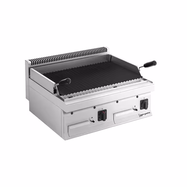 Gaslava-Steen-Barbecue – 14 kW – neigbar Grillrost