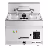 Commercial Countertop Electric Fryer - 10 litres - 9kW - Manual - with drain tap