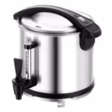 Kaffee Perkolator - 7 Liter - 1,2 kW - mit 4 Liter Milchdispenser-Aufsatz