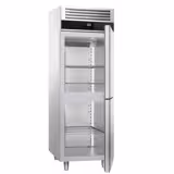 Frysskåp Rostfritt stål PREMIUM - GN 2/1 - 700 mm - 700 liter - ned till -20 °C - med 2 glasdörrar