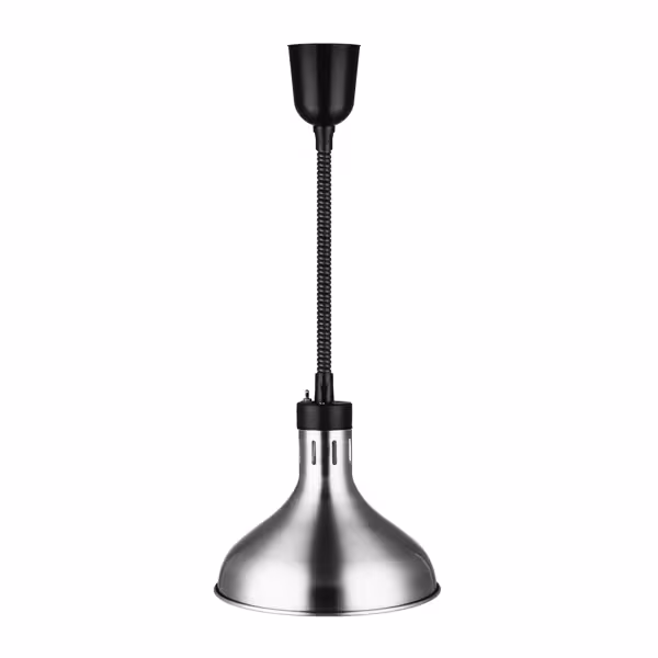 Lampa grzewcza do potraw wisząca - 275W - Ø 290mm - stożkowa - regulowana wysokość