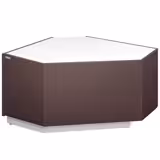 Hjørne bordplade 90 ° (Udvendigt)