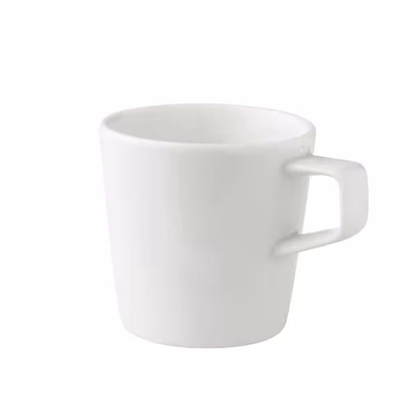 (12 pièces) WHITE DELIGHT – Tasse à café – 250 ml – Blanc