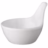 (20 pièces) Coupelles à sauce - MINI GOURMET - Melamine - 50 ml - Ø 70 mm - Blanc
