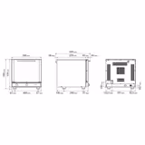 Forno de convecção  KOMPAKT - função de vapo manualr - 4 tabuleiros