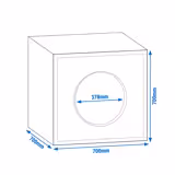 Airbox Ventilatorbox PREMIUM - 6000 m³/uur - 400V