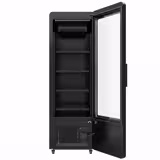 Commercial Beverage Display Fridge – 560 Litres – Frameless Design – Single Glass Door with Coloured LED Lighting