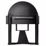 Chafing dish - GN 1/1 - con coperchio - in acciaio inox - Nero