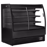 Witryna chłodnicza naścienna z drzwiami przesuwnymi - 1500 mm - 480 litrów - z oświetleniem LED & 3 półkami	