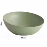 (6 adet) Kase - FROSTFIRE - Alüminyum - 3L - yuvarlak - Ø325mm - Derinlik:140mm - Yeşil