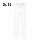 (6 Stück) KARLOWSKY | Herren Chinohose Modern-Stretch - Weiß - Größe: 62