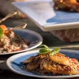 (6 stuks) Bord - BLUE OCEAN - Melamine - Ø 265mm