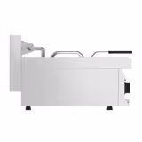 Friggitrice elettrica professionale da banco - 10+10L - 18kW - comandi meccanici - con rubinetto di scarico