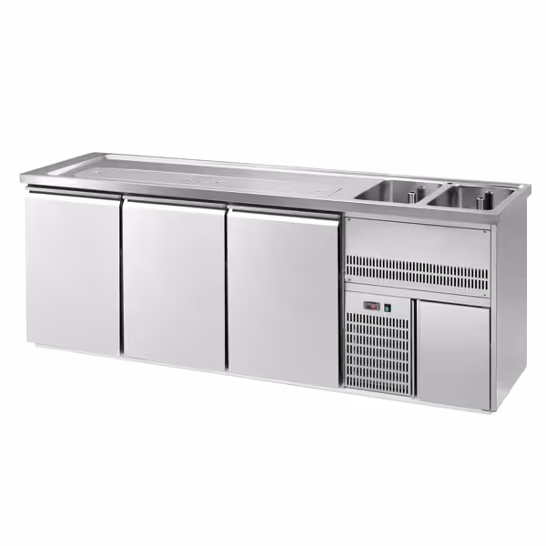 Bierkoeling Premium PLUS - 2500x700mm - 3 deuren