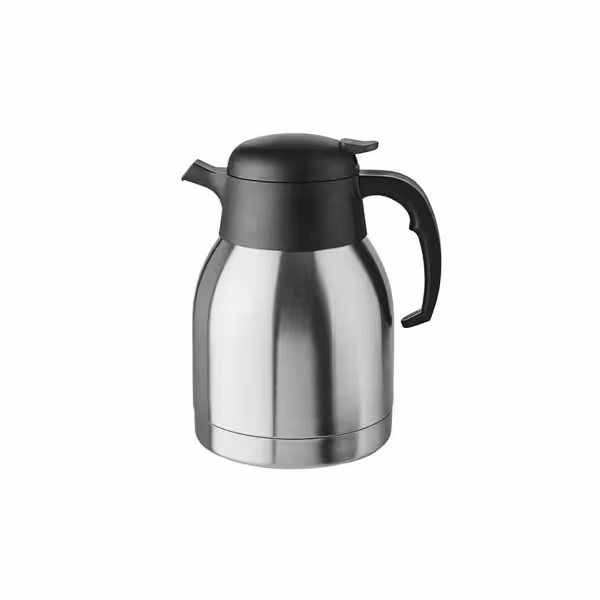(6 Stück) Isolierkanne - CLASSIC - 1,5 Liter - Einhandautomatik