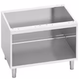 Lorenzo 800 Open Underframe PREMIUM - AISI 304 stainless steel - 800×560×600 mm - 700 deep