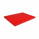 Snijplank - 300x500mm - Dikte: 20mm - HACCP-conform - Polyethyleen - Rood - Antislipvoetjes