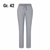 KARLOWSKY | Pantaloni Chino da Donna Moderni- Stretch - Grigio acciaio - Taglia: 42