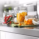 (6 szt.) Słoik Bormioli Rocco - DUBLIN - 750ml - z klamrą - hermetyczny