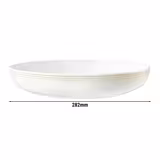 SELTMANN WEIDEN | Blues Porcelain Soup/Salad Bowl Ø 28 cm – Sand Beige