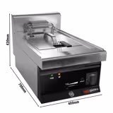 Commercial Countertop Electric Fryer - 10 litres - 13.2kW