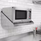 Edelstahl Mikrowellenhalterung - 590 mm