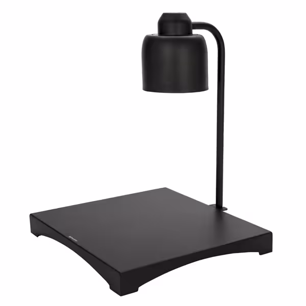Lampa do podgrzewania potraw do bufetu nastolna - 250W - cylindryczna - czarny