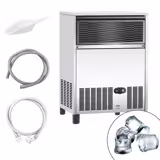 Commercial Ice Machine - Cylindrical Ice - 93kg/24h - with Storage Bin