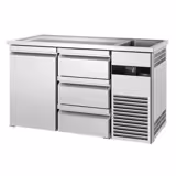 Banco Spillatura Birra - 1550x700mm - 1 Porta & 3 Cassetti